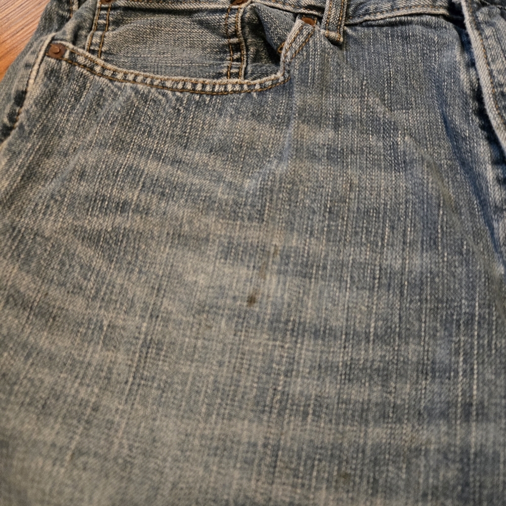 Levis 559 Jeans Men Denim Light Wash Relaxed Straight Fit Cotton Casual 36 X 32 - Picture 6 of 10